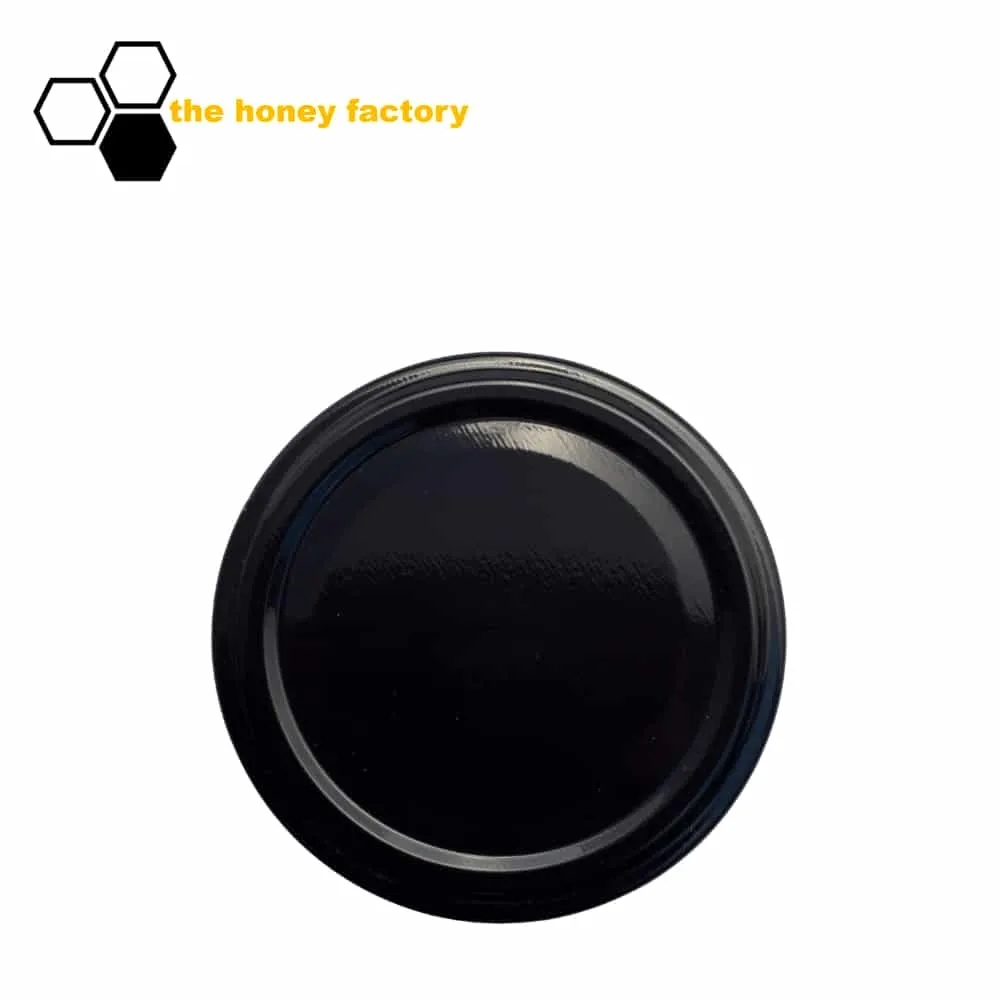 Twist-Off Glas 250g mit Metalldeckel SCHWARZ im 12er Karton – Bild 3