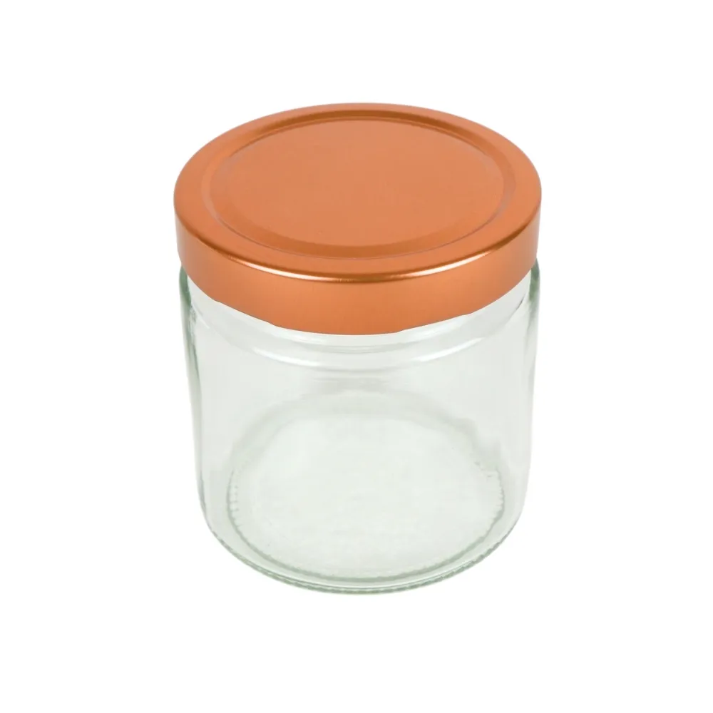 DEEP Twist-Off Glas 500g mit Metalldeckel KUPFER im 13er Karton – Bild 2